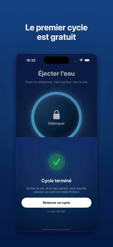 Fin de cycle et modes disponibles